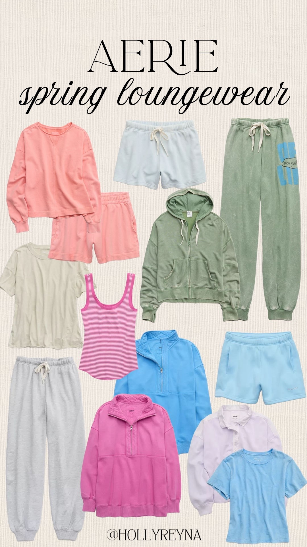 Aerie spring activewear I’m eyeing! 🤩

#aerie

Aerie new arrivals. Spring loungewear. Colorful spring loungewear. Matching spring loungewear set  

#LTKSeasonal #LTKootd #LTKSaleAlert