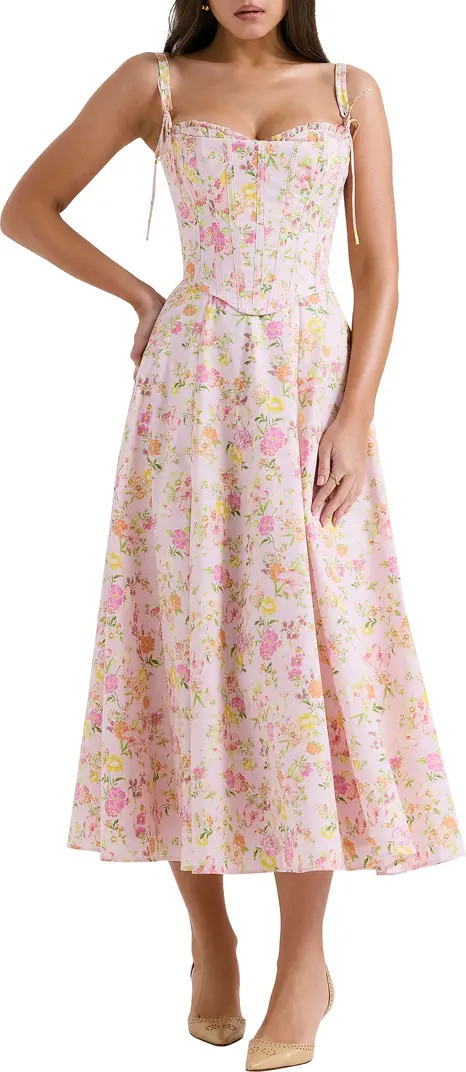Clarabelle Floral Print Sleeveless Maxi Dress | Nordstrom