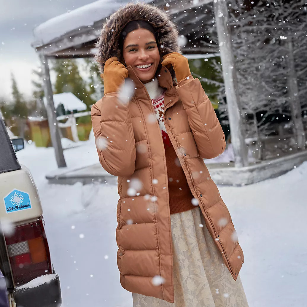 Women's Max 600 Down Puffer Coat | Lands' End (US)