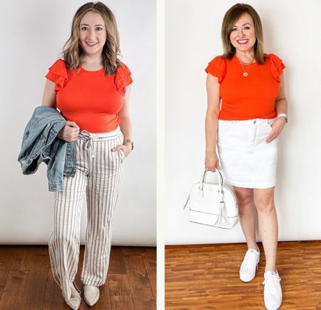 Let’s talk about bright spring colors! We love this bright orange flutter sleeve top from
Macy’s new On 34th collection. It’s a great way to add color to your wardrobe and brighten your mood at the same time! 

#LTKstyletip #LTKfindsunder50 #LTKSeasonal