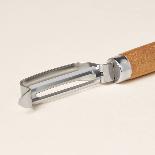 Wood & Stainless Steel Vegetable Peeler - Hearth & Hand™ with Magnolia | Target