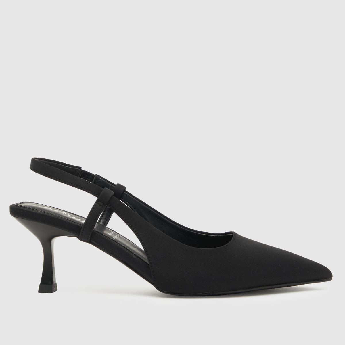 Womens Black schuh Serena Sling Back Court High Heels | schuh | Schuh
