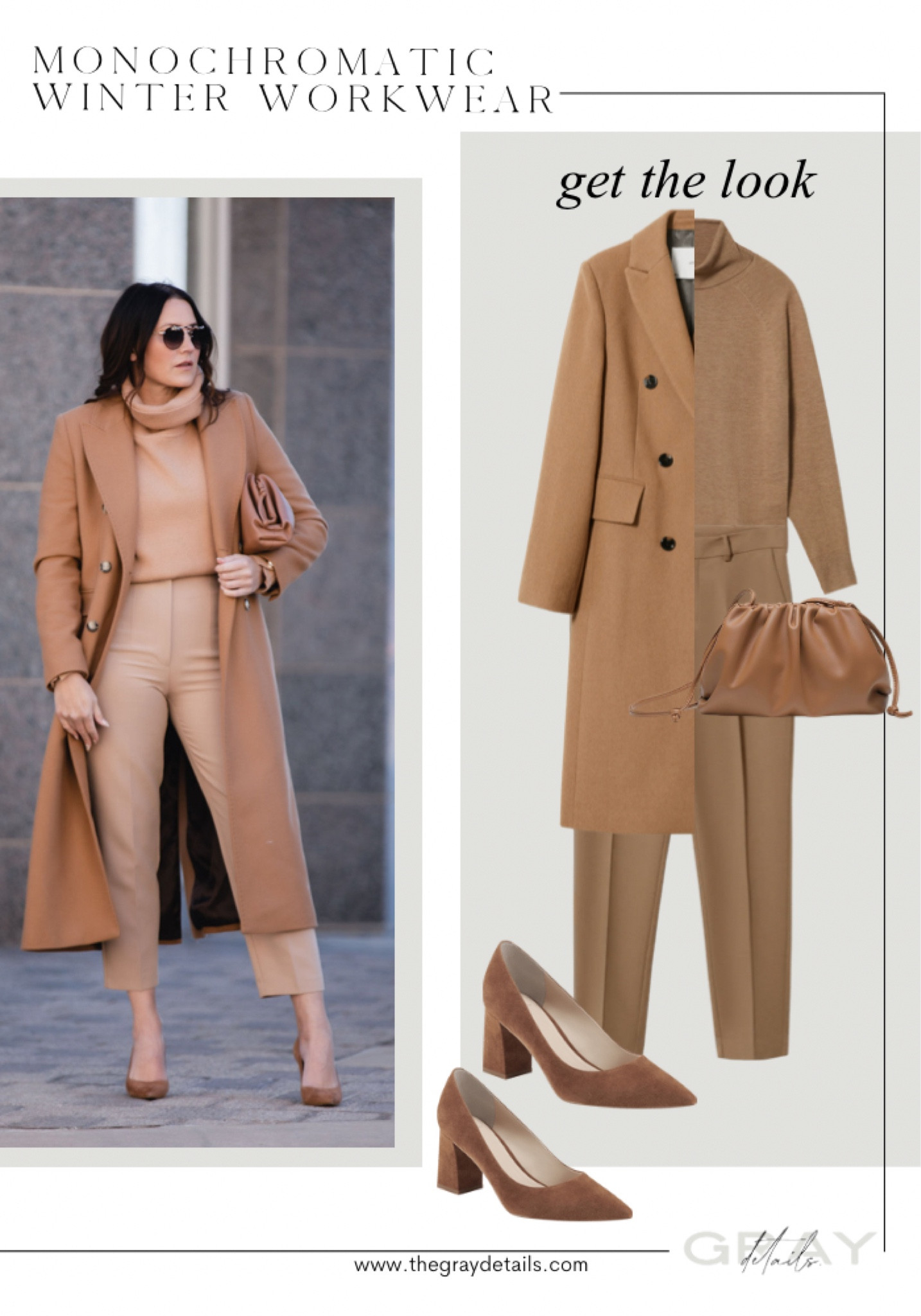 Monochromatic workwear look. 

#LTKSeasonal #LTKstyletip #LTKworkwear