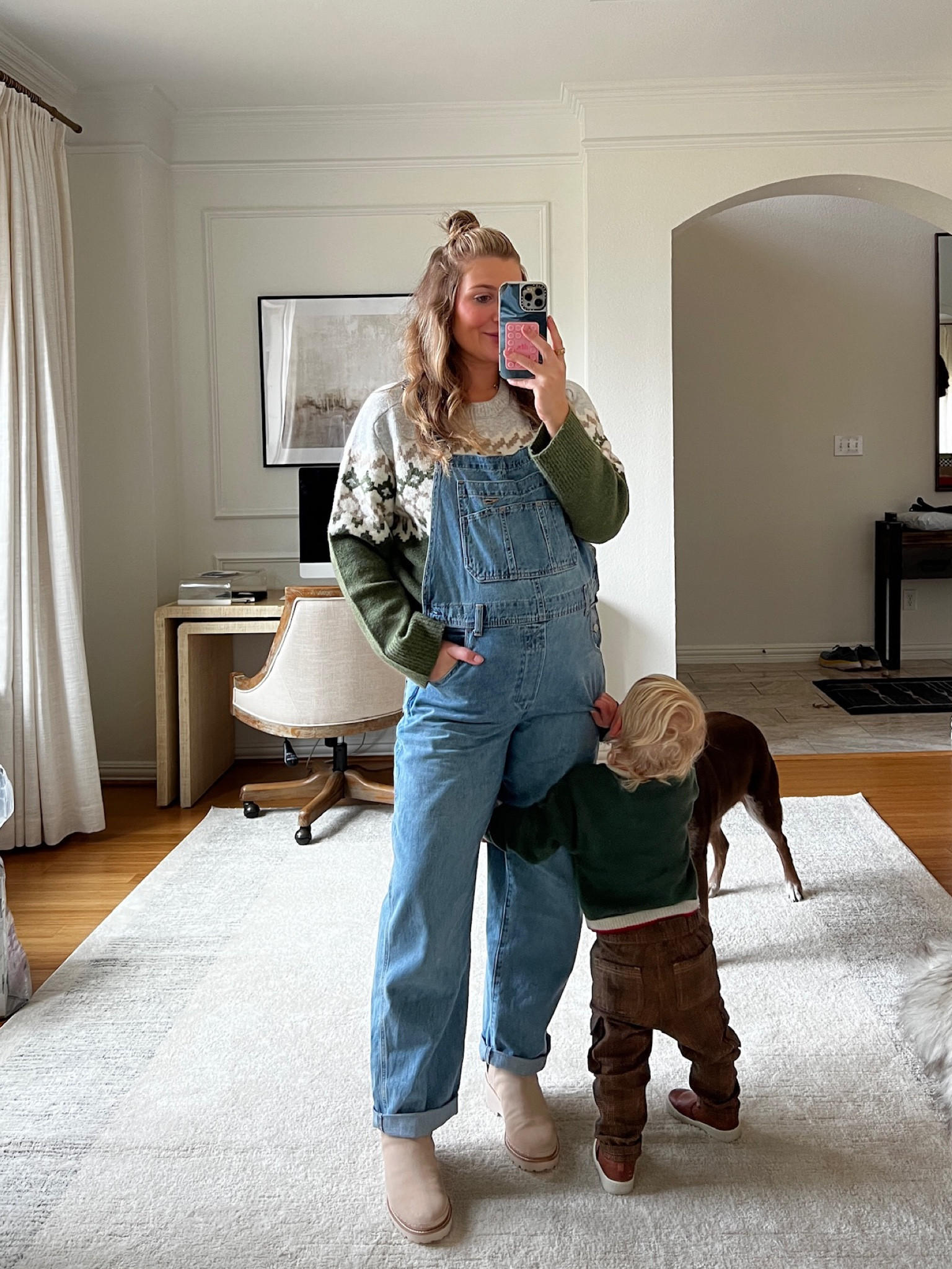 Winter OOTD! Mom on the go outfit! 

#LTKBump #LTKStyleTip #LTKShoeCrush