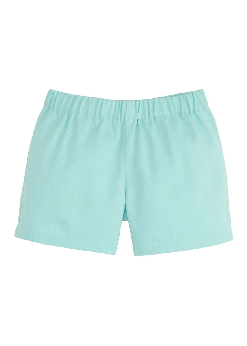 Basic Short - Aqua Twill | Little English