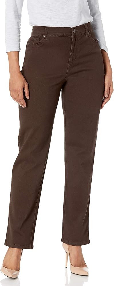 Gloria Vanderbilt Women's Amanda Classic High Rise Tapered Jean Petite | Amazon (US)