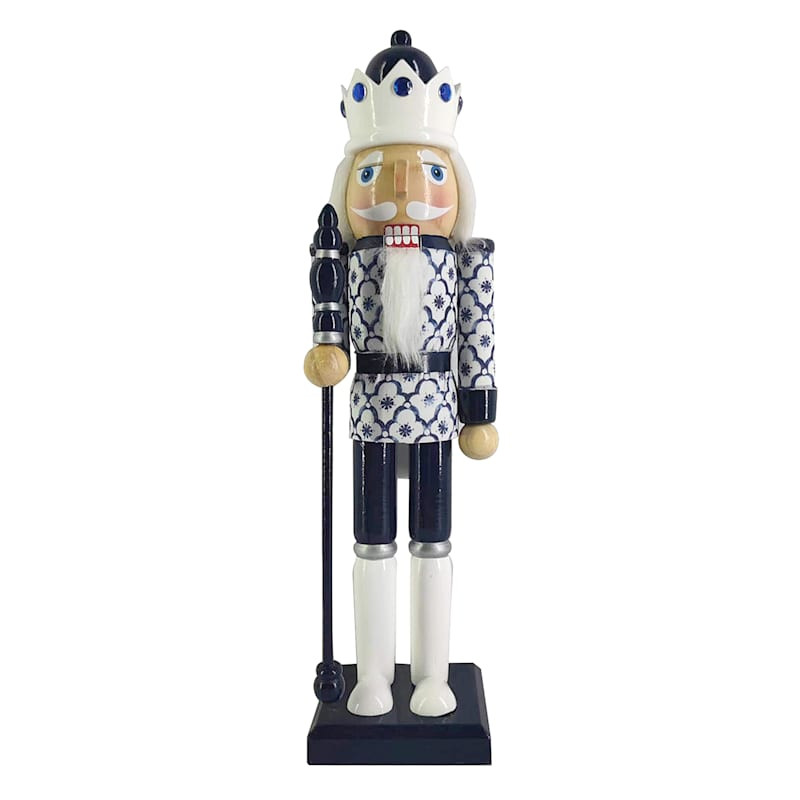 Blue Solider Nutcracker, 15" | At Home