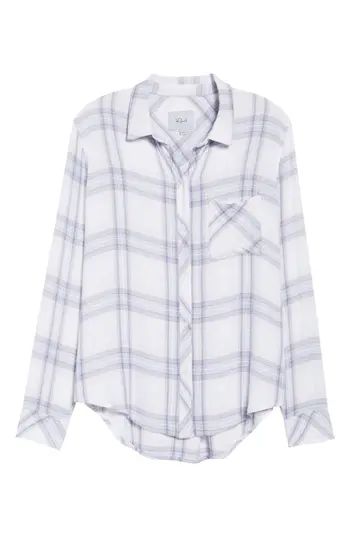 Women's Rails Hunter Plaid Shirt, Size X-Small - White | Nordstrom