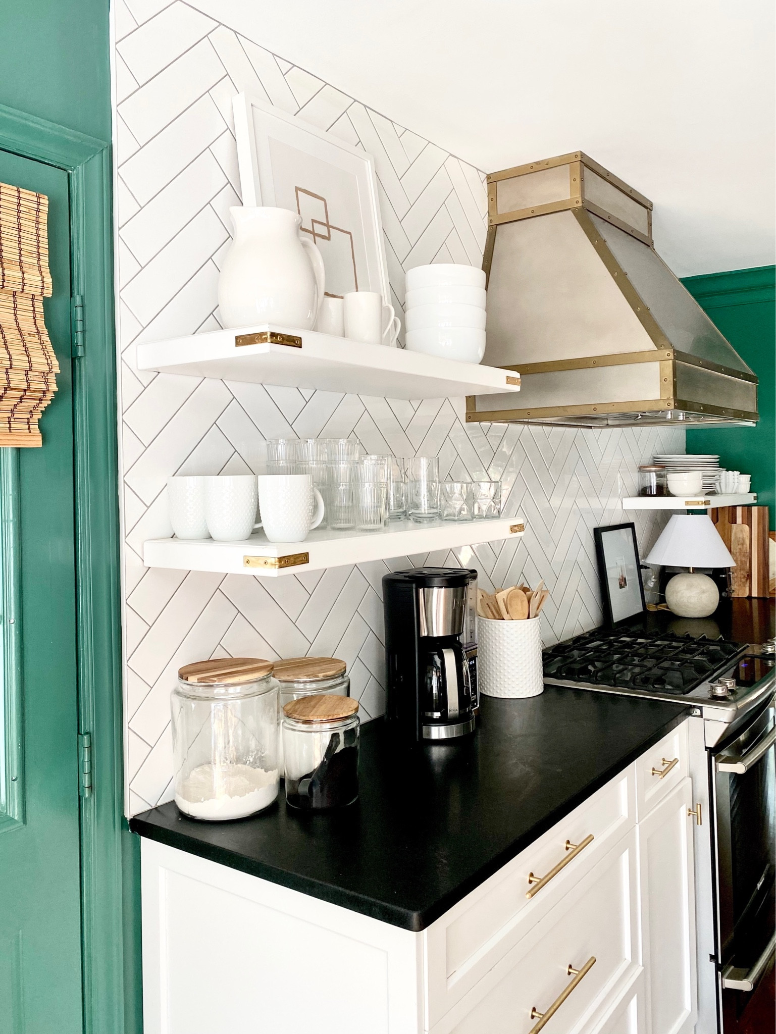 Styling our kitchen shelves. 

#LTKunder50 #LTKhome