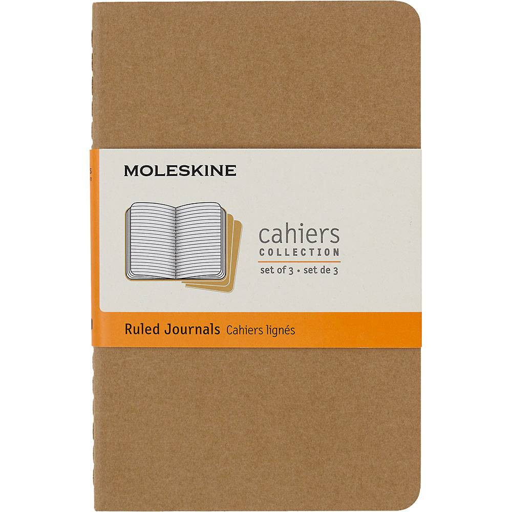 Moleskine Kraft Brown Soft Cover Cahier Journals | Paper Source | Paper Source