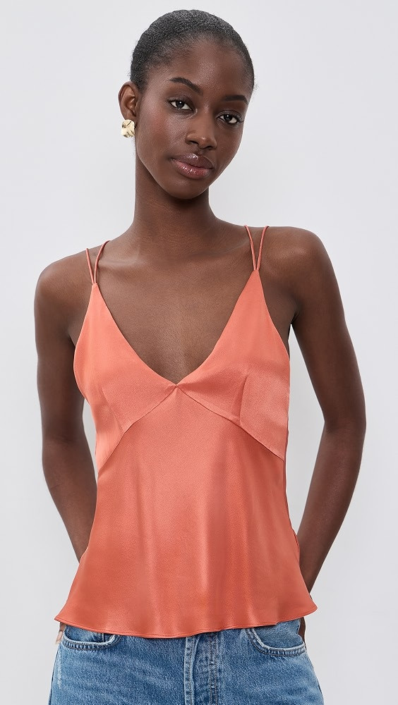 Reformation Jule Silk Top | Shopbop | Shopbop