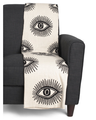 Evil Eye Knit Throw | TJ Maxx