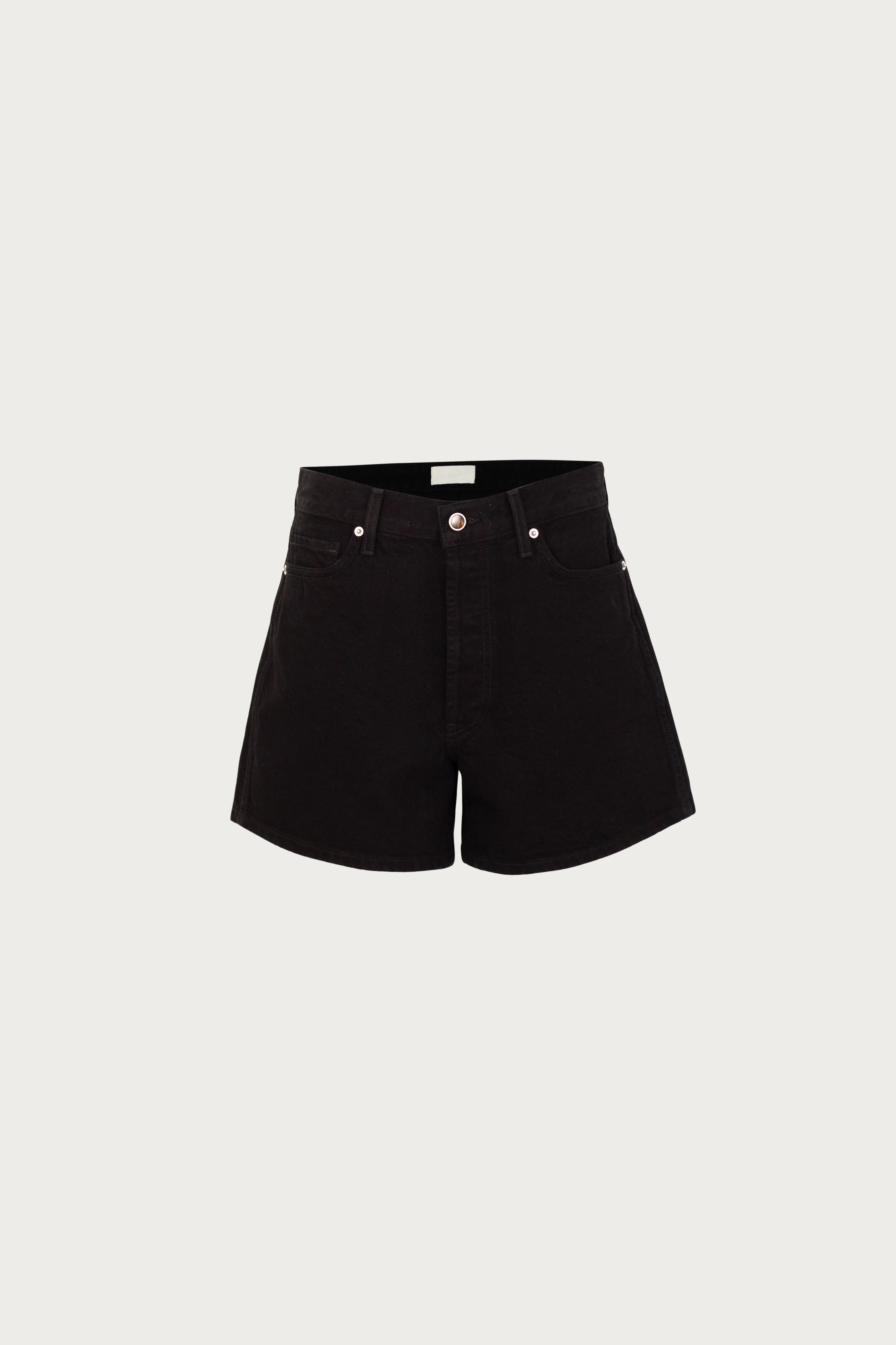 The Perfect Denim Shorts (Black) | SAME