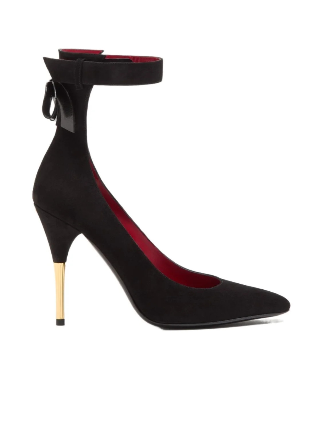 Valentino Fatale Ankle Strap Pointed-Toe Pumps | Senser US
