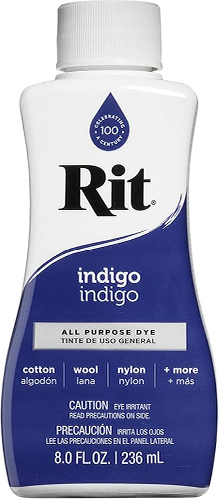 Rit All-Purpose Liquid Dye, Indigo | Amazon (US)