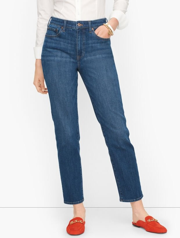 Modern Ankle Jeans - Meridian Wash | Talbots