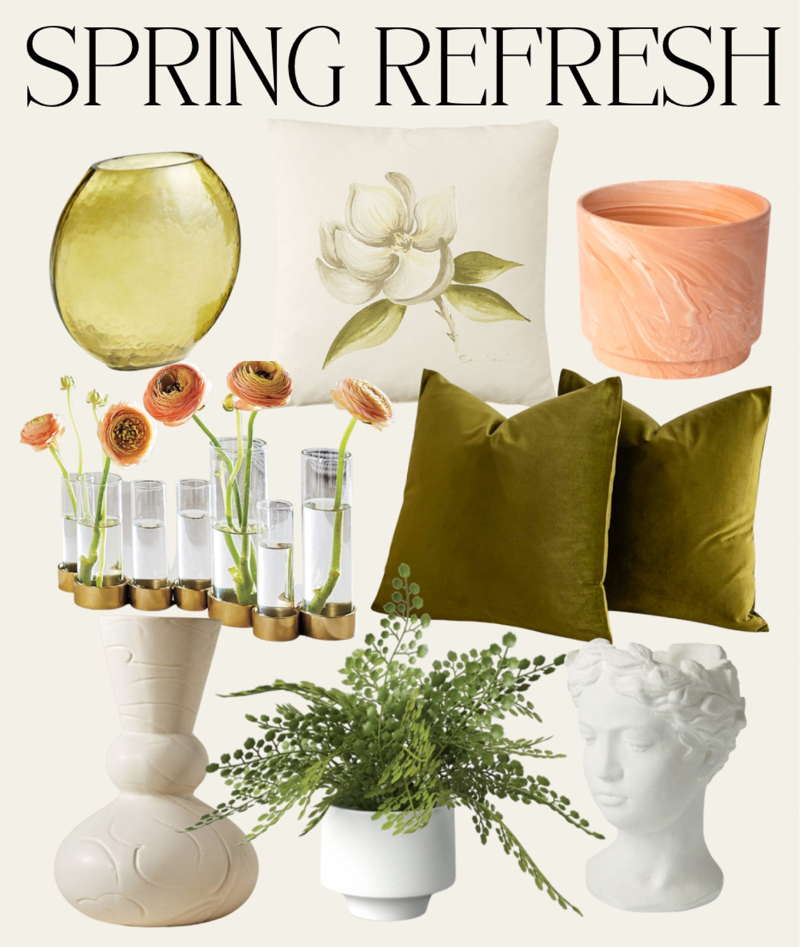 Brighten up your space for spring with these fresh finds! New pillows and some spruced up shelves can really change a way a room feels. 

Target, Ballard, Anthropologie, Walmart, World Market, Target home, upholstered chair, dining chair, sitting room, living room furniture, neutral home decor, neutral dining chair, dining chair, budget friendly home, entryway, console table, sideboard, bedroom, end table, living room decor 

#LTKstyletip #LTKfamily #LTKhome