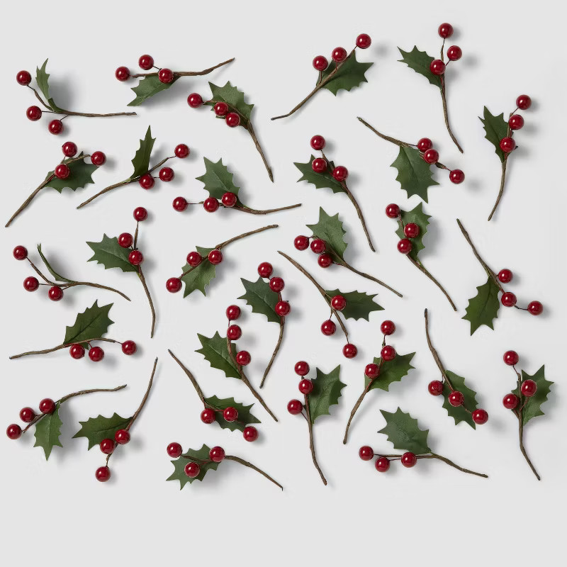 30ct Red Berries Sprigs - Wondershop™ | Target