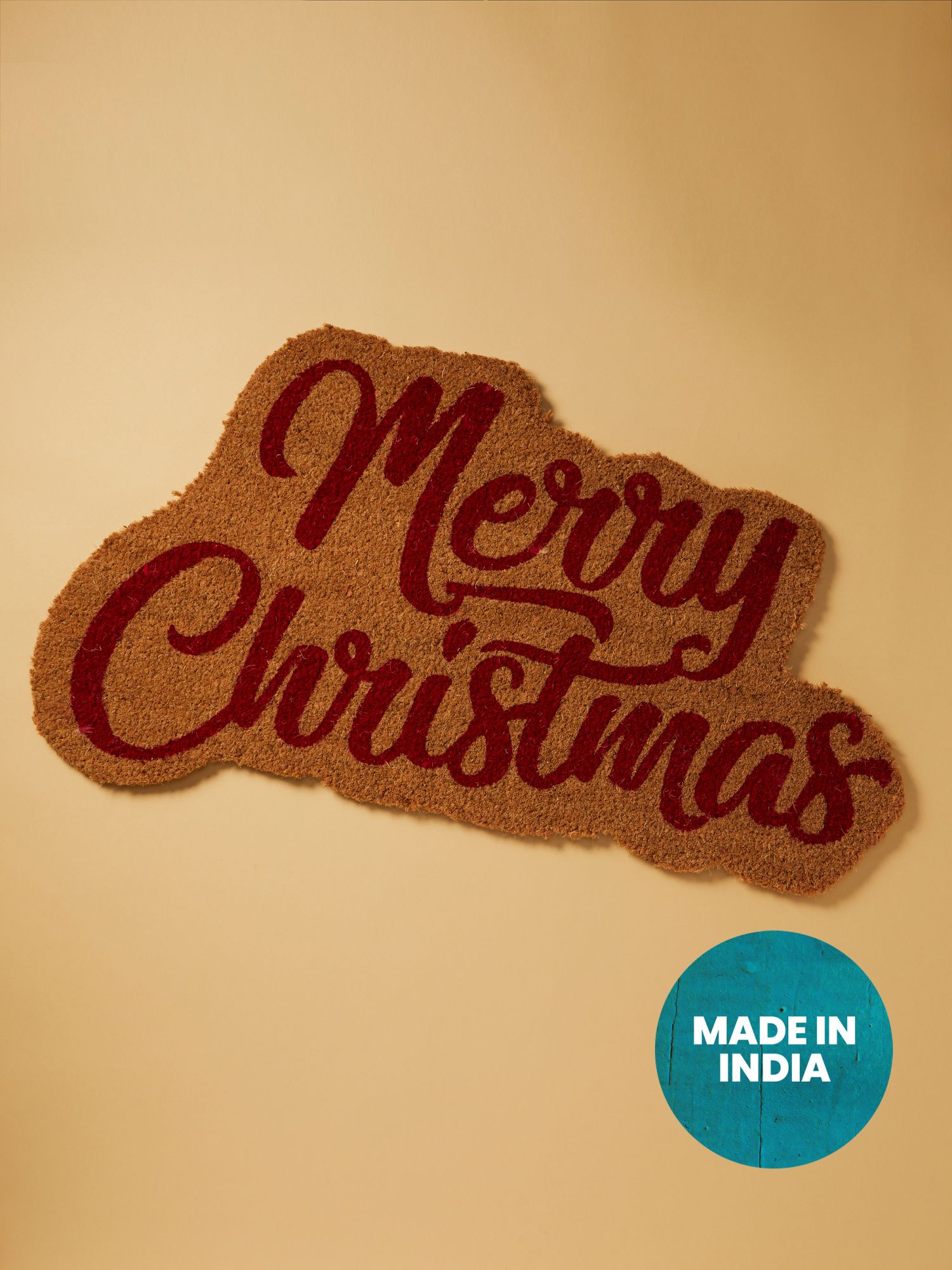 20x36 Indoor Outdoor Coir Merry Christmas Doormat | Holiday Decor | HomeGoods | HomeGoods