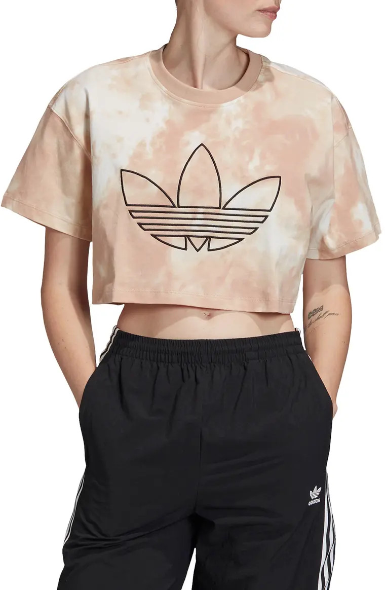 Trefoil Crop T-Shirt | Nordstrom