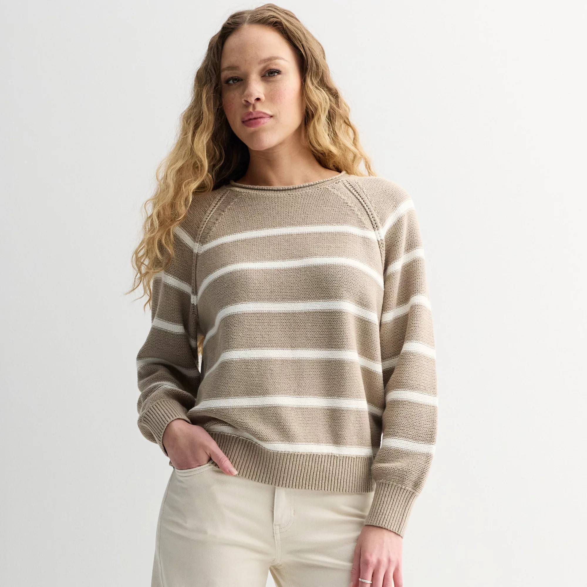 Women's Sonoma Goods For Life® Rollneck Raglan Sweater | Kohl's