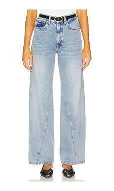 ANINE BING Brie Jean in Pale Azure from Revolve.com | Revolve Clothing (Global)