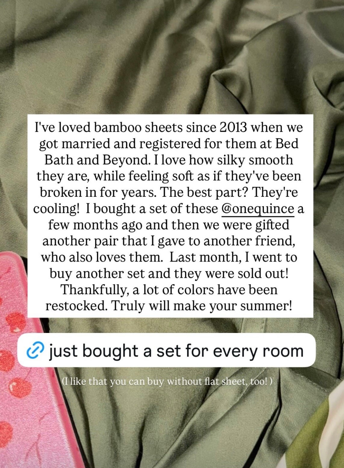 Absolutely LOVE these incredibly soft bamboo sheets from Quince, and right now they’re more than 50% off! Just bought a set for every room in our house.

#LTKSaleAlert #LTKHome