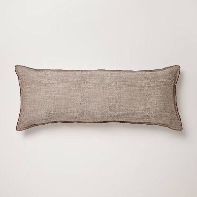14"x36" Oblong Throw Pillow Brown - Hearth & Hand™ with Magnolia | Target