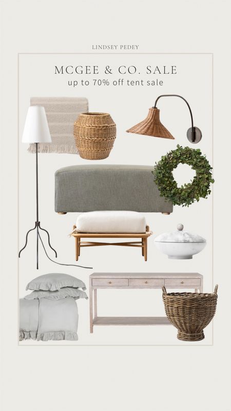 McGee & co. Tent sale up to 70% off! 



McGee & co. , spring sale , bench , ottoman , dining room , wall sconce , spring wreath , front porch , entryway , console table , cabinet , basket , floor lamp , bedding , kids bedroom , girl’s bedroom , primary bedroom , shelf styling , studio McGee 

#LTKhome #LTKsalealert #LTKstyletip