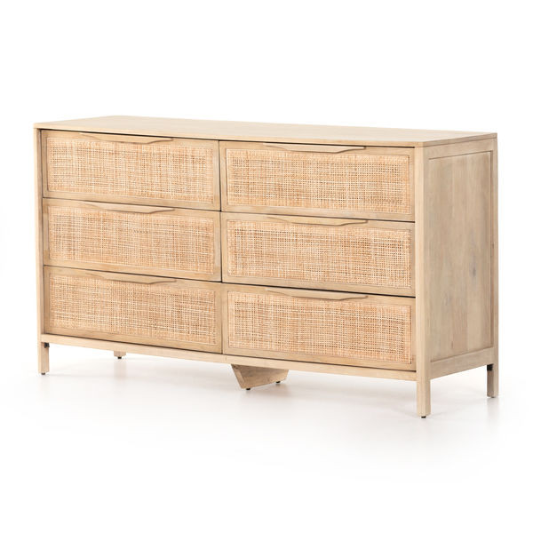 Sydney Natural Mango 6-Drawer Dresser | Scout & Nimble