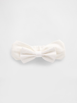 Baby First Favorites Supima® Bow Headband | Gap (US)