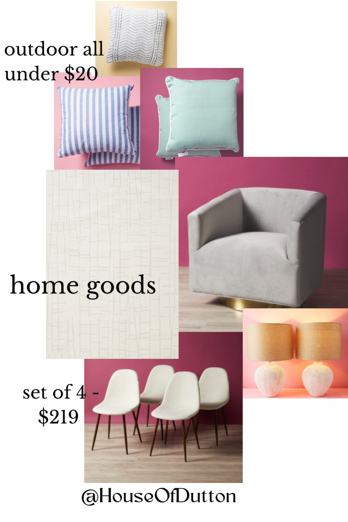 Home goods finds


Look for less, designer inspired, swivel chair, dining chairs, living room, dining room, rug, neutral, lamps, outdoor pillows 

#LTKunder50 #LTKhome #LTKFind