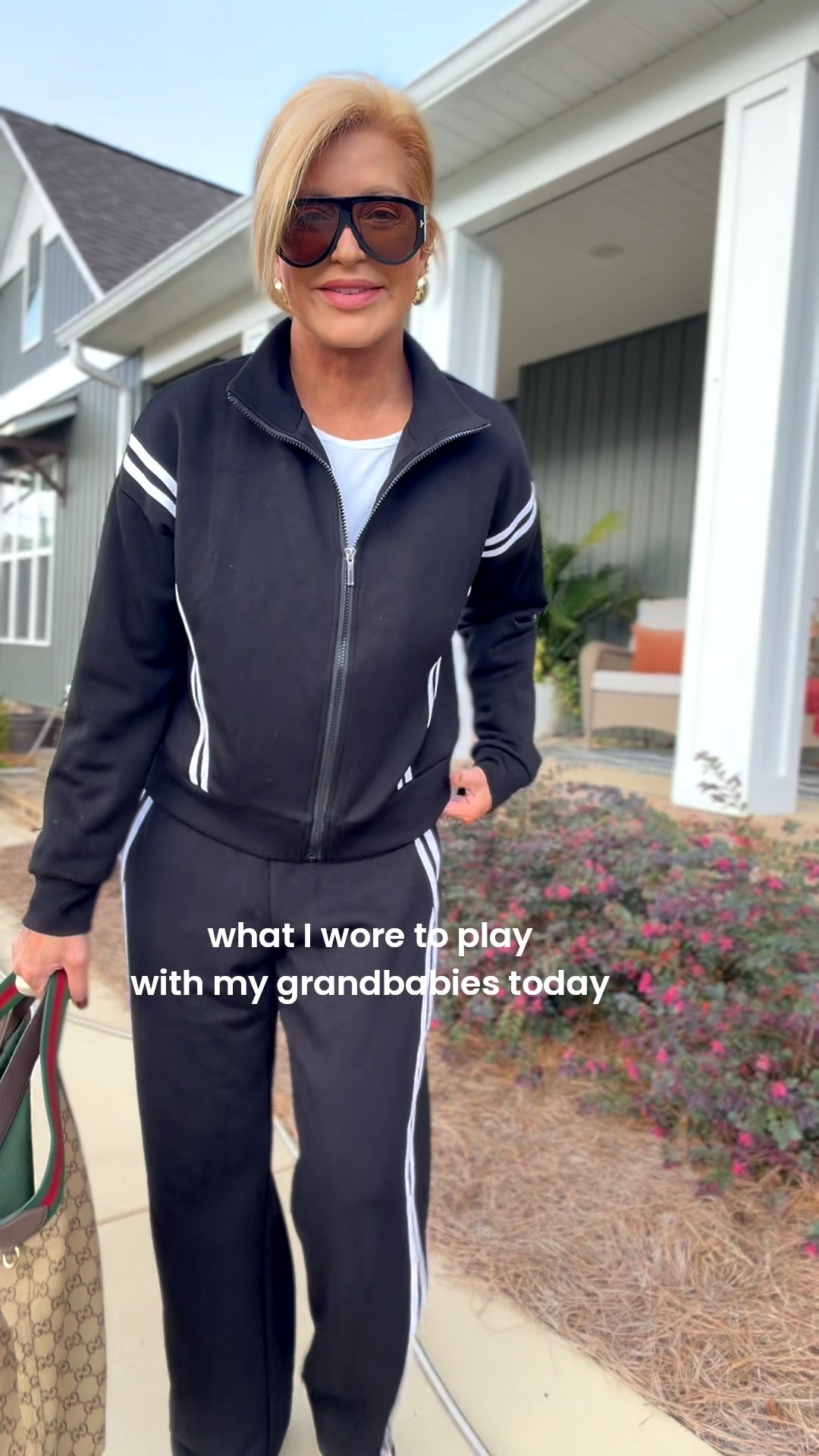 This set & long sleeve tee feels like air essentials & it’s tts.  I’m wearing my true size med in everything on this post (the pants have elastic in the back & there’s lots of stretch) 

#LTKStyleTip #LTKFindsUnder50 #LTKFamily