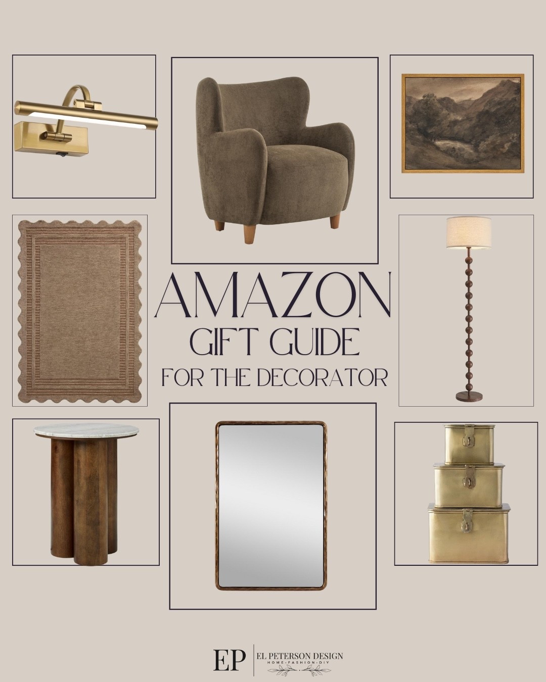 Amazon
Gift Guide for the Decorator
Accent chair
Artwork
Picture light
Decorative boxes
Accent table
Area rug
Floor lamp


#LTKGiftGuide #LTKHome