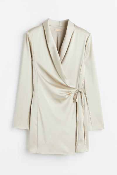 Satin blazer dress | H&M (UK, MY, IN, SG, PH, TW, HK)