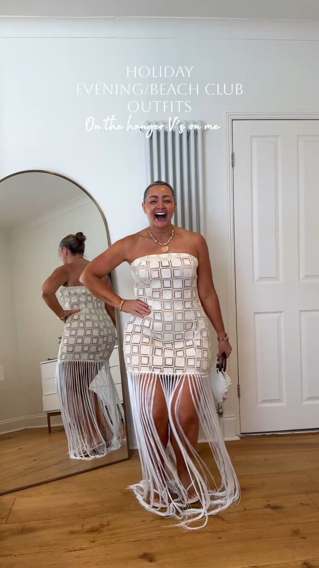 HOLIDAY  EVENING/BEACH CLUB OUTFITS 🏝️⛱️💃🍹🌴🥥

On the hanger V’s on me 45 years old size 12/14 !!! 
⛱️🥥🏝️👯‍♂️💃

#LTKsummer #LTKmidsize #LTKspring