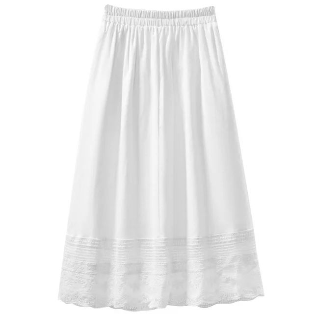 Rip Skirt Women'S Half Skirt Embroidery Half Skirt Meat A Line Skirt Women'S Elastic Waist High W... | Walmart (US)