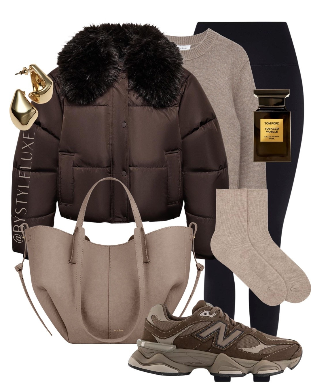 COMFY OUTFIT - New in Zara puffer jacket styled with staple black leggings and brown New Balance trainers 

#trainers #pufferjacket #winteroutfit 

#LTKeurope #LTKwinter #LTKshoes