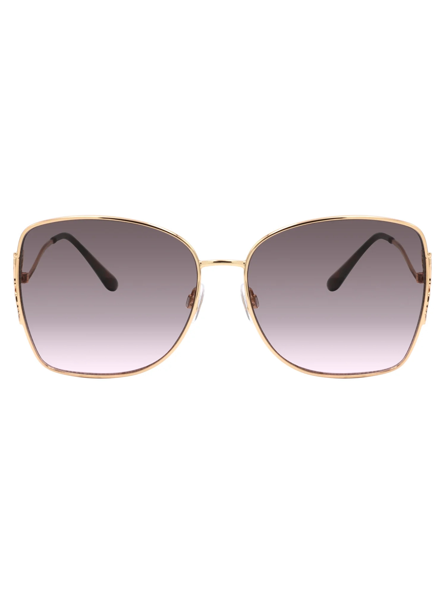 Madden NYC Jill Metal Square Rosegold Sunglasses | Walmart (US)
