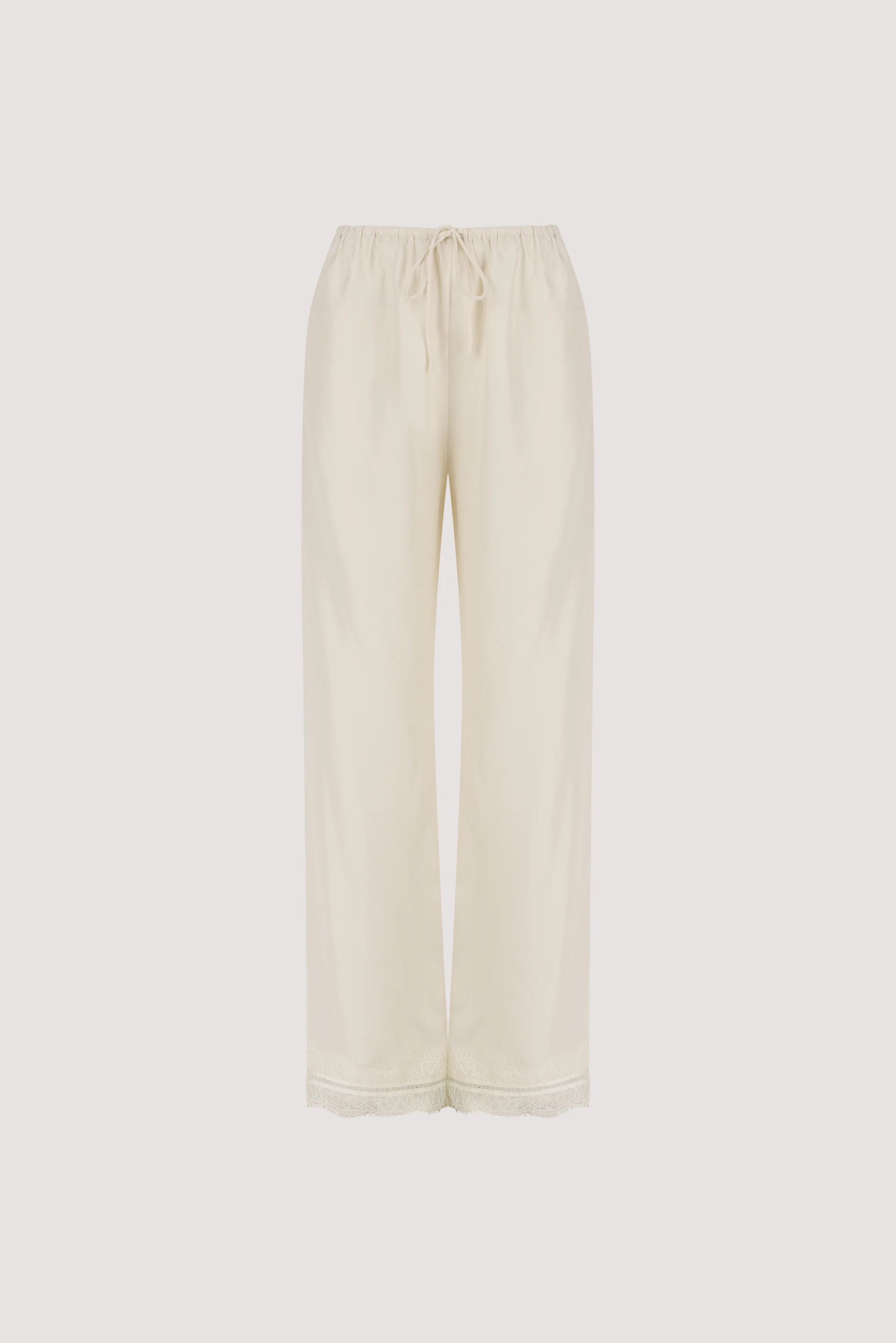 ANDREA SANDSTONE CUPRO LACE PANT | DISSH