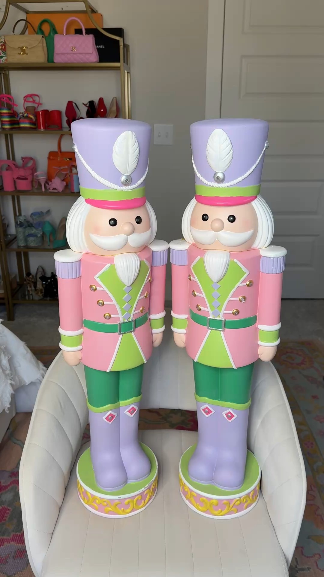 Walmart pastel nutcrackers 

#LTKHoliday #LTKHome #LTKFindsUnder50