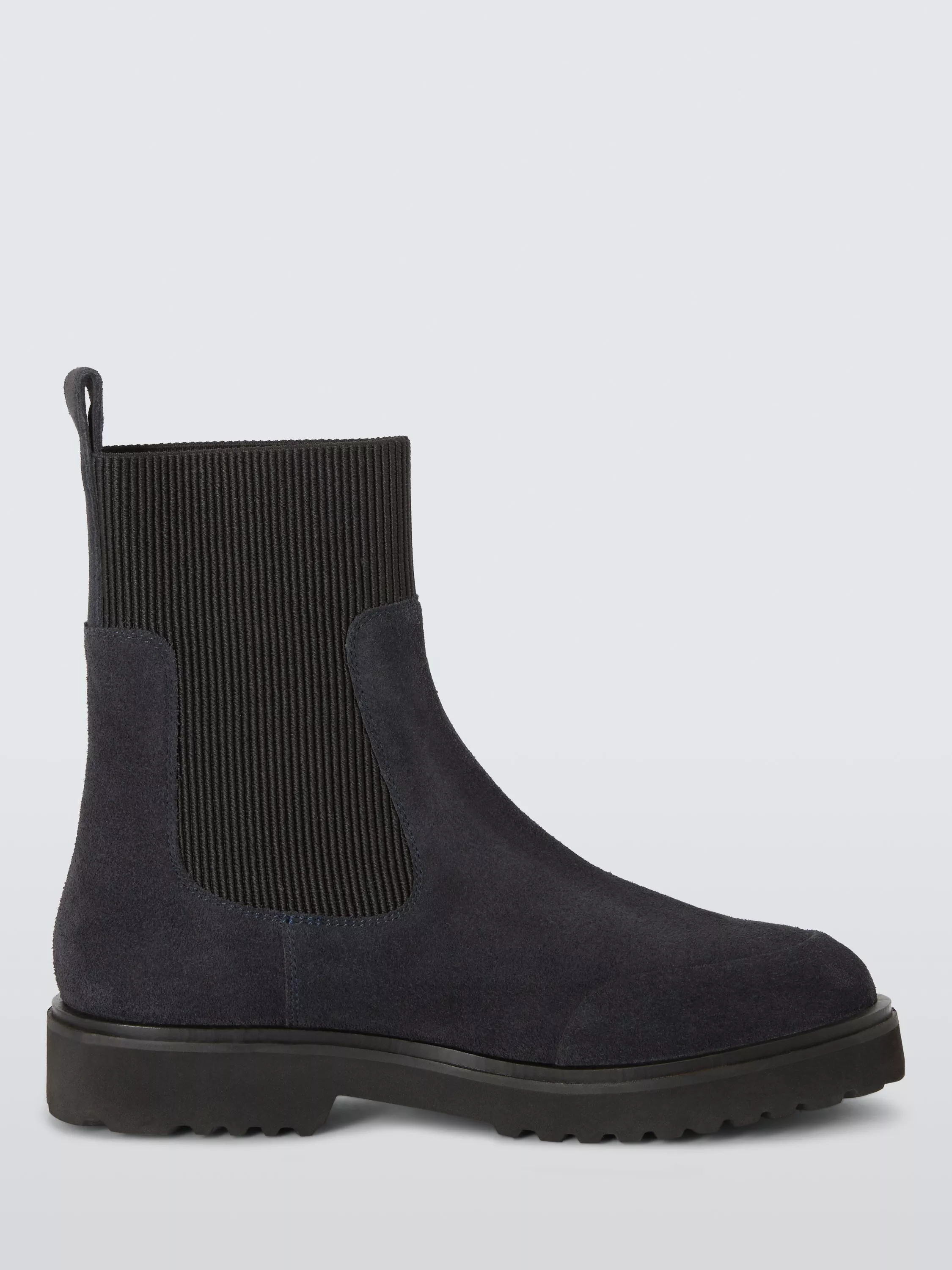 John Lewis Purcie Suede Chelsea Boots, Navy | John Lewis (UK)