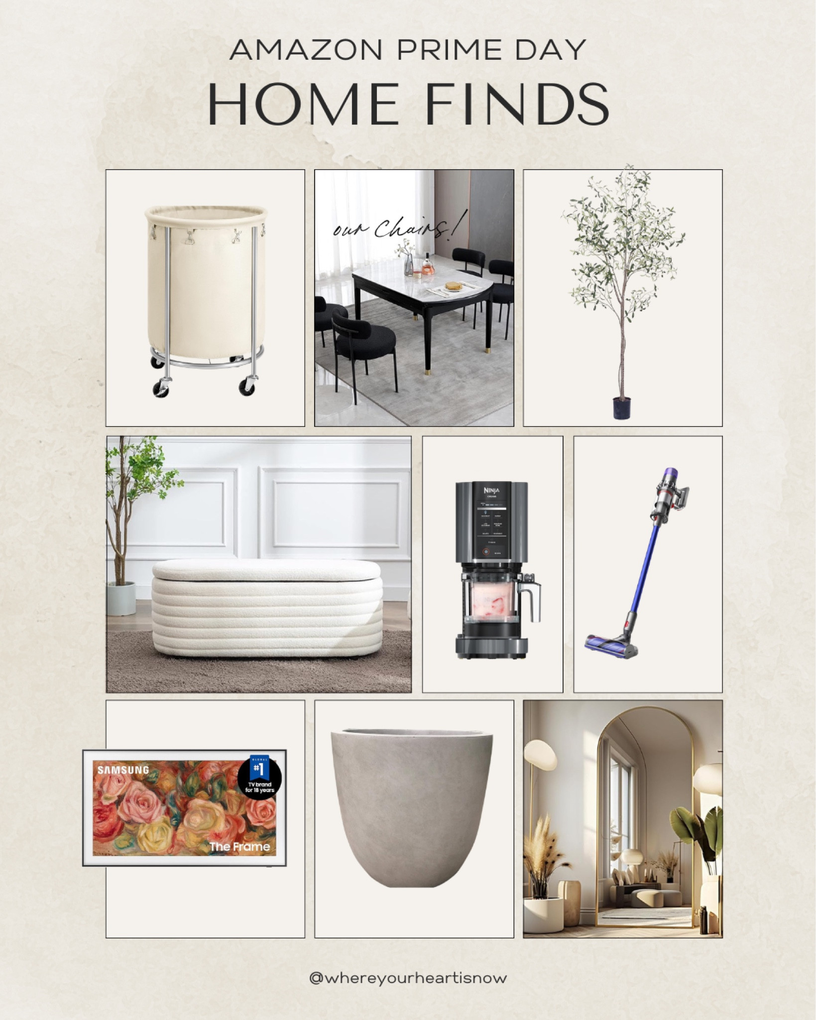 We have this laundry basket & love it!
Love our dining chairs
Have & love this olive tree
Love the frame tv & ninja creami

#LTKSaleAlert #LTKHome #LTKFindsUnder100