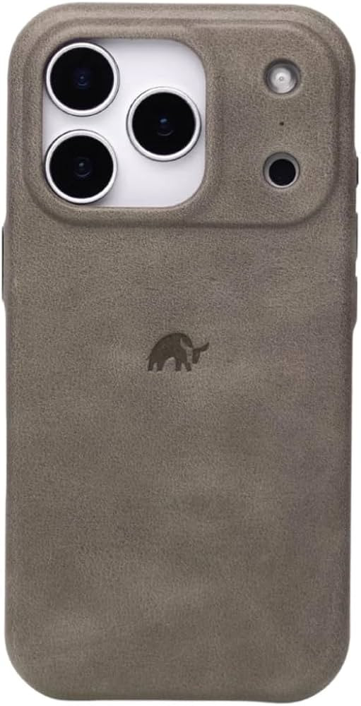 Bullstrap Contemporary Closed Bottom Handcrafted Leather Case for iPhone 17 Pro Max | No-Bulk Mag... | Amazon (US)