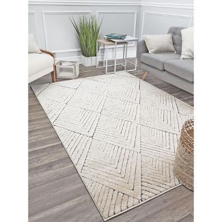 CosmoLiving By Cosmopolitan Chanai CN30A Geometric Contemporary Area Rug | Target