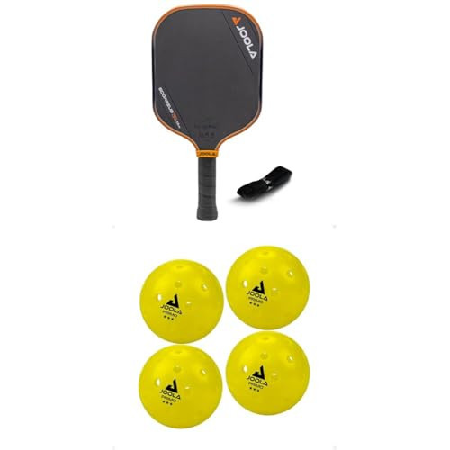 JOOLA Collin Johns Scorpeus 3S 16mm Pickleball Paddle w/Propulsion Core, Charged Carbon Surface Tech, Wide Body, Larger Sweet Spot, NFC Chip, USAPA Certified + JOOLA Indoor/Outdoor Pickleball Balls | Amazon (US)