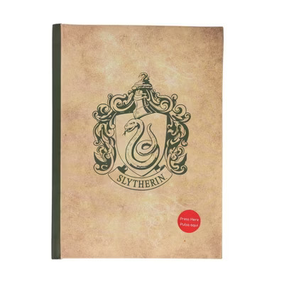 SD Toys Harry Potter House Slytherin Light-Up Hardcover Notebook | 5.5 x 8 Inches | Target