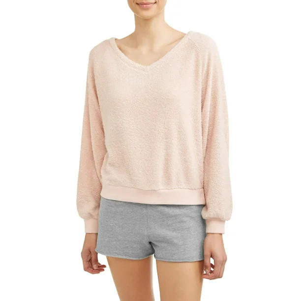HONEYDEW WOMEN'S SWEET RETREAT TERRY SWEATSHIRT | Walmart (US)