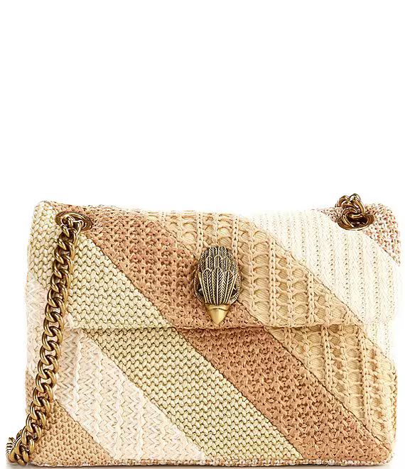 Kurt Geiger London Mini Kensington Natural Stripe Crossbody Bag | Dillard's | Dillard's