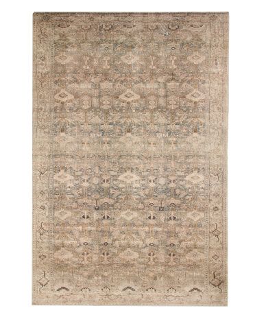 Antique Flat Weave Area Rug | TJ Maxx